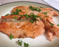 Salmão ao cream cheese