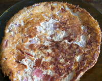 Omelete dois queijos