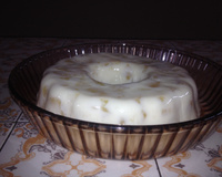 Sobremesa gelada de abacaxi