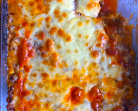 Escondidinho de requeijão com carne moída