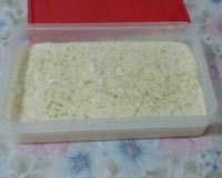 Mousse de limão com leite em pó