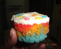 Cupcake colorido