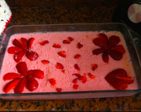 Mousse de morango