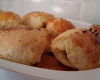 Cachorro quente de forno