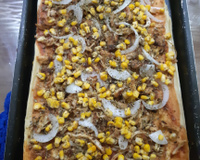 Massa de pizza sem leite