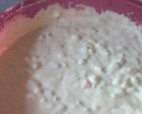 Torta de liquidificador com recheio de sardinha