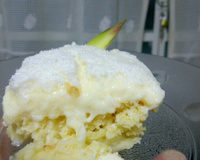 Bolo abacaxi de forma