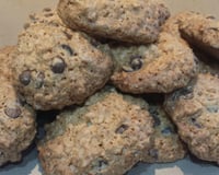 Cookies fáceis de aveia