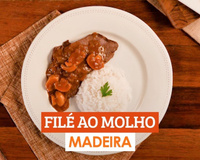 Filé ao molho madeira rápido e prático