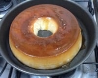 Pudim de pão de liquidificador