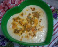Mousse de maracujá cremoso
