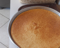 Bolo pão de ló d'água