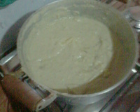 Mingau de banana simples