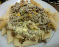 Macarrão penne a bolonhesa B&A