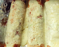 Panqueca da Cris ao molho branco