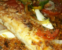 Massa de pizza no liquidificador