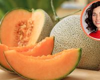 Júlia Farré, nutricionista: "Se você for comprar um melão e ele tiver uma mancha amarela na casca, dê uma olhada. Quanto maior, melhor; significa que ele amadureceu por mais tempo."