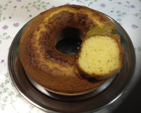 Bolo de fubá fofinho