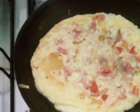 Omelete simples e gostoso