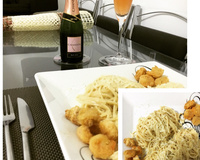 Macarrão ao molho Alfredo