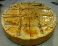 Torta de frango com catupiry - massa podre