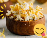 Pipoca de limão dispensa o sal e fica pronta em um instante, seu único problema será parar de comer!