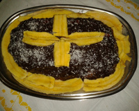 Bolo de banana da terra