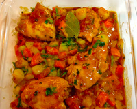 Peito de frango ao creme