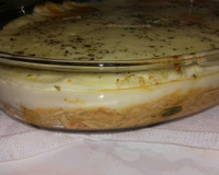 Escondidinho de frango com batata