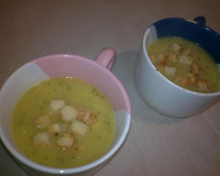 Sopa de Mandioquinha com Gengibre