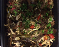 Salada de berinjela picante e deliciosa