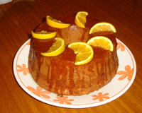 Bolo de laranja de microondas