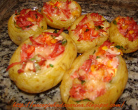 Batatas Recheadas com Frios