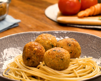 Almôndega de grão-de-bico