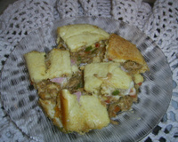 Torta de atum da Priscila de Souza