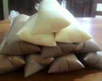 Geladinho de coco, creme de avelã e ovomaltine