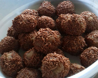 Brigadeiro de biomassa (banana verde)