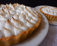 Torta de doce de banana e creme de coco