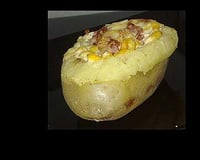 Batata recheada prática