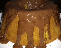 Bolo de fubá com aveia integral