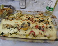 Bacalhau com nata