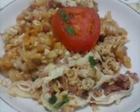 Macarrão sabor pizza