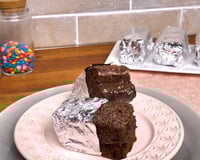 Bolo gelado de chocolate