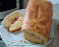 Pão de forma recheado