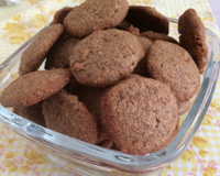 Biscoito de gengibre com açúcar mascavo