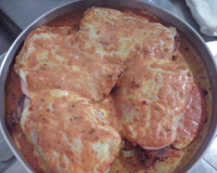 Bife à parmegiana casa comigo