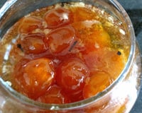 Doce de laranja kinkan (laranjinha)
