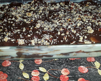 Pavê de chocolate e creme prático