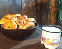 Rosquinha de creme de leite