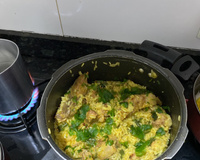 Arroz com suã de porco